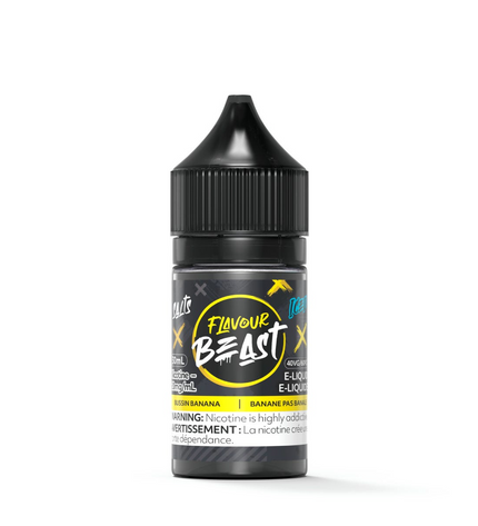 Flavour Beast Salt Nicotine Bussin Banana Ice E-Liquid