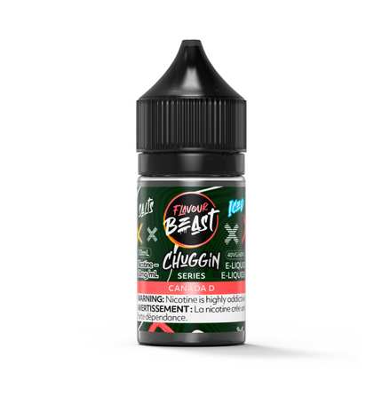 Flavour Beast Salt Nicotine Chuggin' Series Canada D E-Liquid