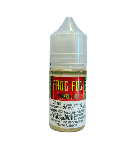 Frog Fog Salt Nicotine E-Liquid Cherry Lime