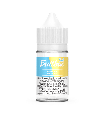 Fruitbae Salt Nicotine E-Liquid Banana