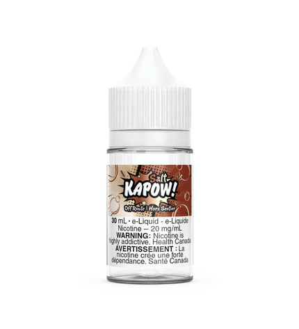 Kapow Salt Nicotine E-Liquid Off Route