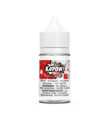 Kapow Salt Nicotine E-Juice Classic 