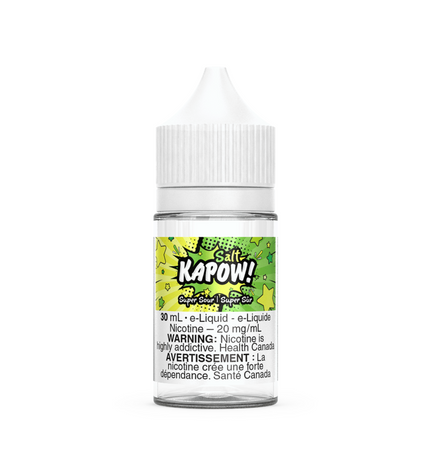 Kapow Salt Nicotine E-Liquid Super Sour