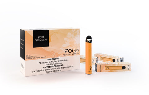 Fog Formulas: Peaches and Cream 20mg