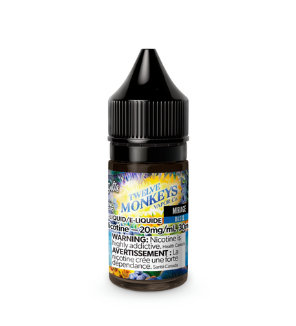 Twelve Monkeys Salt Nicotine E-Liquid Mirage