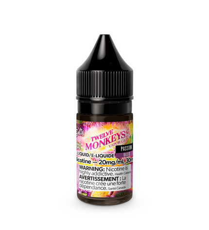 Twelve Monkeys Salt Nicotine E-Liquid Passion