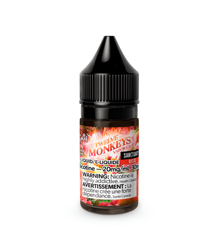 Twelve Monkeys Salt Nicotine E-Liquid Sanctuary