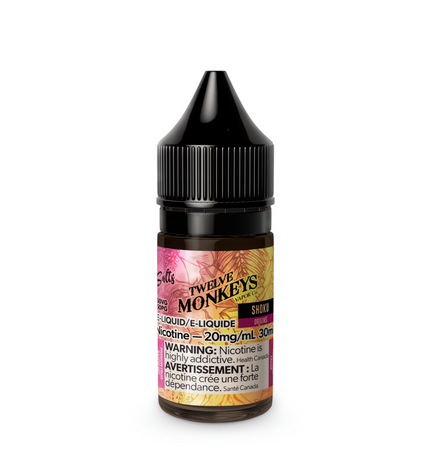 Twelve Monkeys Salt Nicotine E-Liquid Shoku