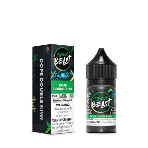 Flavour Beast Salt: Dope Double Kiwi Ice 20mg