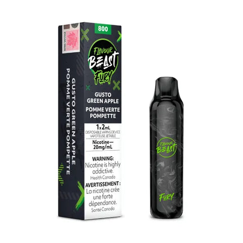 Flavour Beast Fury: Gusto Green Apple 20mg