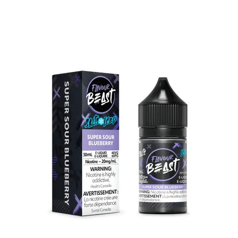 Flavour Beast Salt: Super Sour Blueberry Ice 10mg