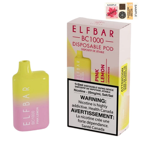 Elf Bar BC 1000: Pink Lemon 20mg