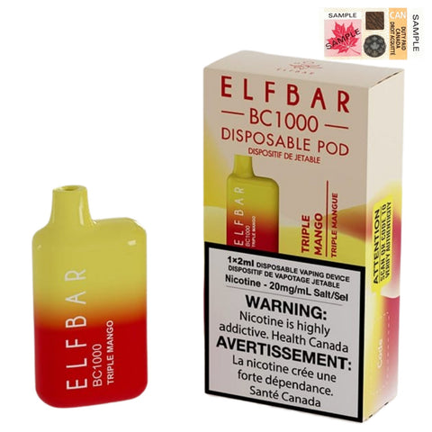 Elf Bar BC 1000: Triple Mango 20mg