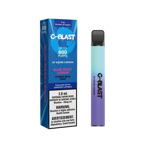 G Blast 800: Blue Razz Lemon 20mg