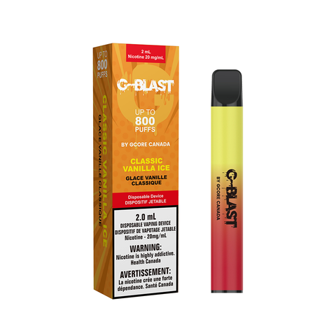 G Blast 800: Classico Vanilla Ice 20mg