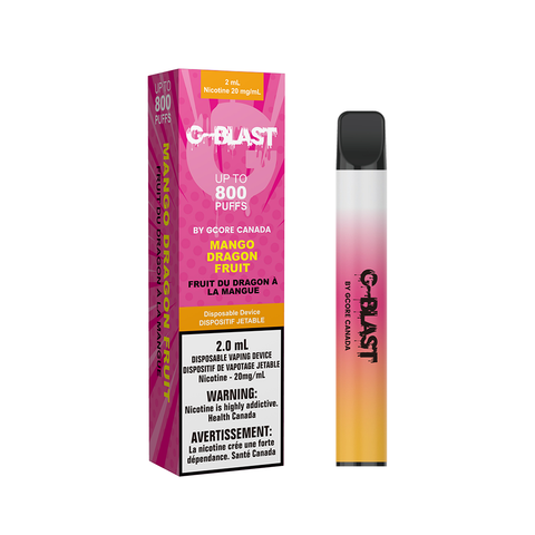 G Blast 800: Mango Dragon Fruit 20mg