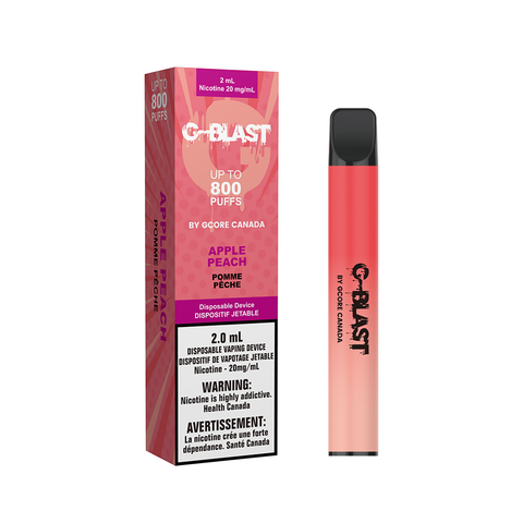 G Blast 800: Apple Peach 20mg