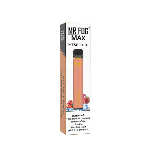 Mr Fog Max: Apple Peach Strawberry Ice 20mg