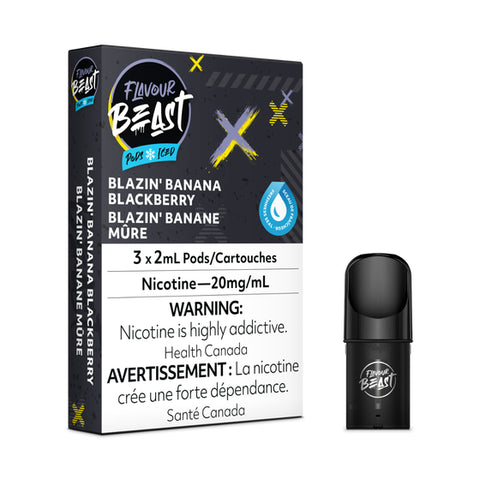 Flavour Beast: Blazin' Banana Blackberry 20mg