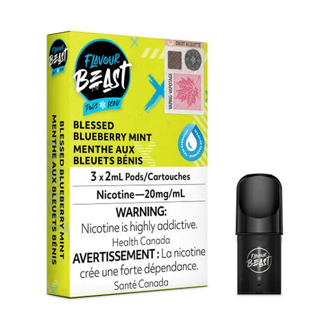 Flavour Beast: Blessed Blueberry Mint 20mg