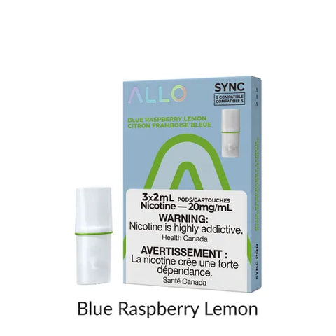 Allo Sync Pods: Blue Raspberry Lemon 20mg