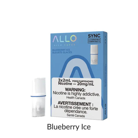 Allo Sync Pods: Blueberry Ice 20mg