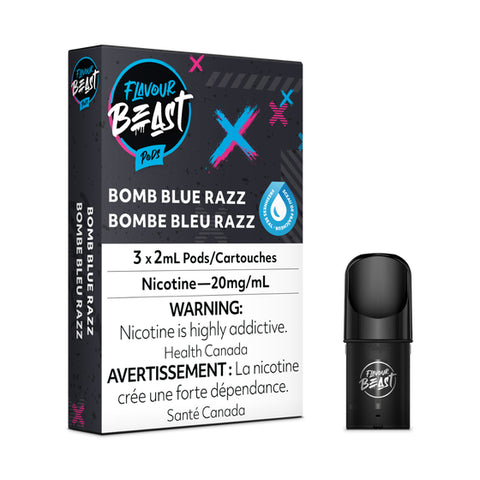 Flavour Beast: Bomb Blue Razz 20mg