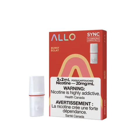 Allo Sync Pods: Burst 20mg