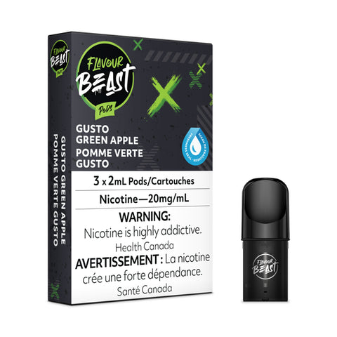 Flavour Beast: Gusto Green Apple 20mg