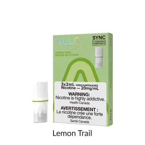 Allo Sync Pods: Lemon Trail 20mg