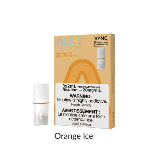 Allo Sync Pods: Orange Ice 20mg