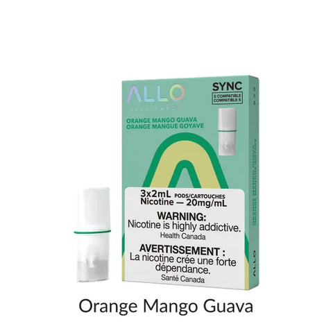 Allo Sync Pods: Orange Mango Guava 20mg