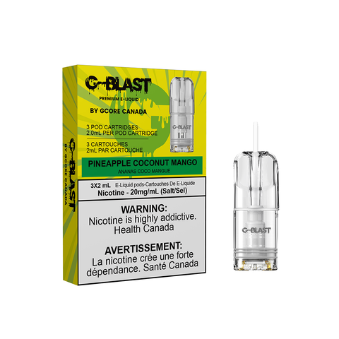 G Blast Pods: Pineapple Coconut Mango 20mg