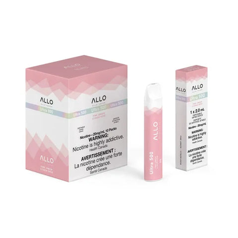 Allo Ultra 500: Pink Lemon 20mg