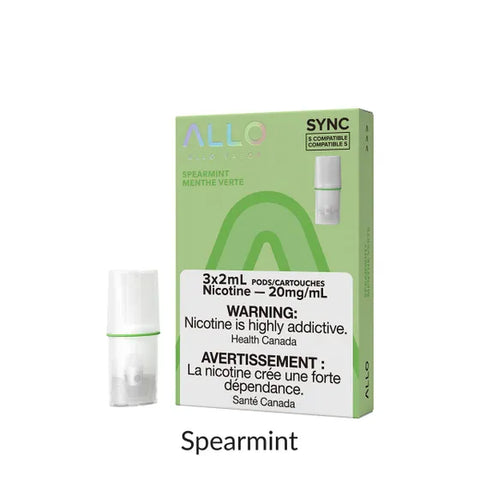 Allo Sync Pods: Spearmint 20mg