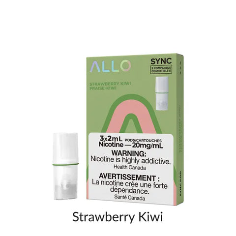 Allo Sync Pods: Strawberry Kiwi 20mg