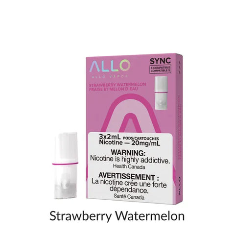 Allo Sync Pods: Strawberry Watermelon 20mg