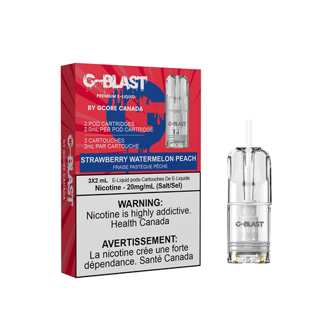 G Blast Pods: Strawberry Watermelon Peach 20mg